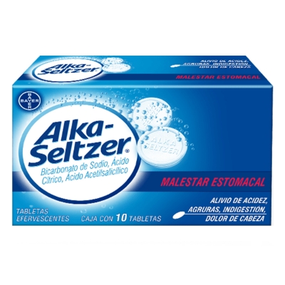 Imagen de MEDICAMENTO ALKA SELTZER A 12 PZS