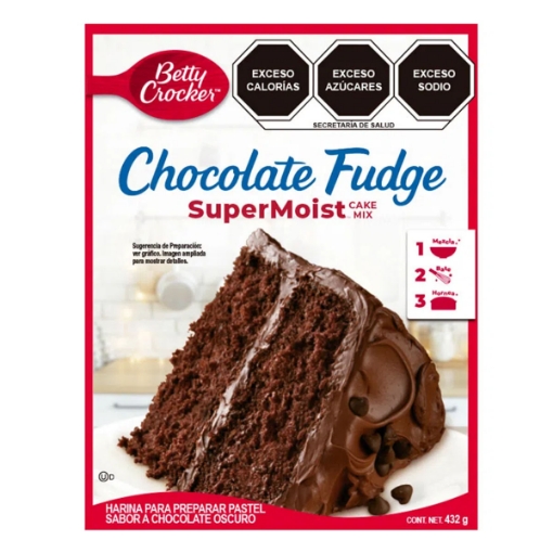 Imagen de Harina Para Pastel Betty Crocker Chocolate 432 GRS