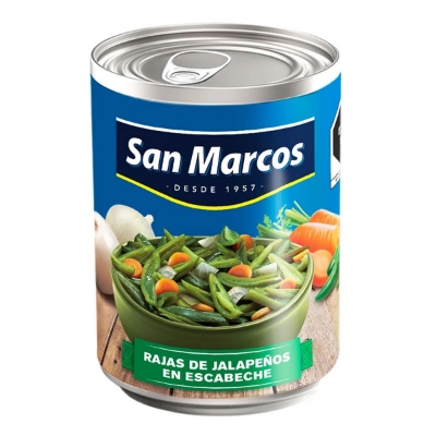 Imagen de Chiles San Marcos Rajas 380 GRS