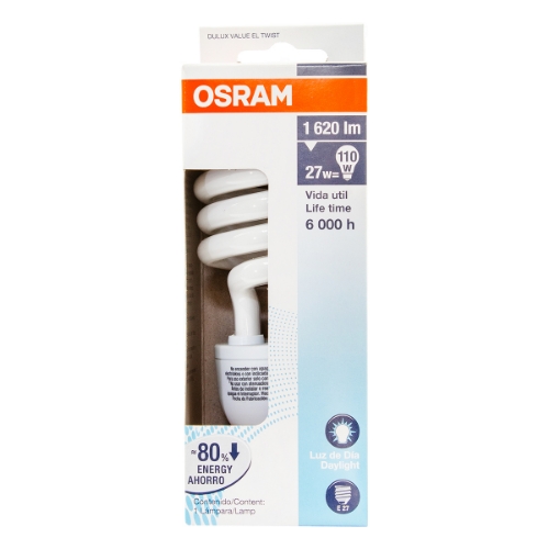 Imagen de Foco Osram Espiral Luz Blanca  1 PZS