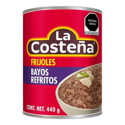 Imagen de Frijol La Costeña Bayos Refritos 440 GRS