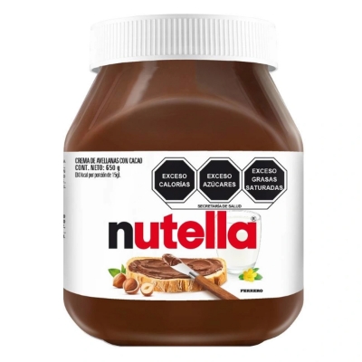 Imagen de Crema De Avellana Nutella 650 GRS