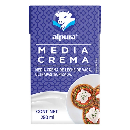 Imagen de Media Crema Alpura  250 MLL