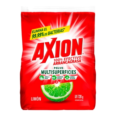 Imagen de Detergente Axion Limon En Polvo 720 GRS