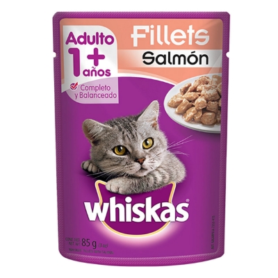 Imagen de Sobres Whiskas Salmón 85 GRS