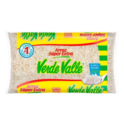 Imagen de Arroz Super Extra Verde Valle 500 GRS