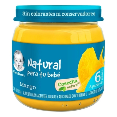 Imagen de Papilla Gerber Etapa 2 Mango 100 GRS