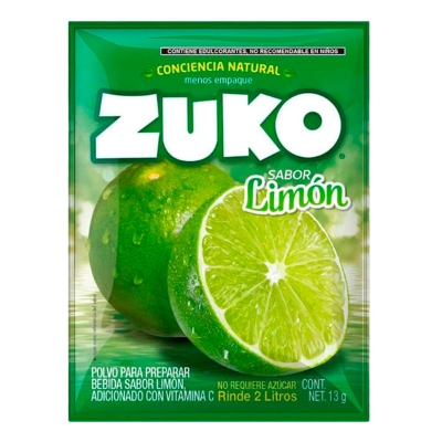 Imagen de Bebida En Polvo Zuko Limon 13 GRS