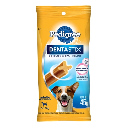 Imagen de Alimento Para Perro Pedigree Dentastix Razas Pequeñas  45 GRS