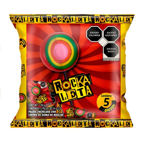 Imagen de Paleta Sonrics Rockaleta Bls 24 GRS