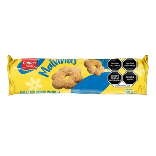 Imagen de Galleta golden Malvinas Vainilla  140 GRS
