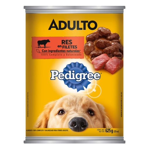 Imagen de Croquetas Pedigree Adulto Guisado De Res  625 GRS