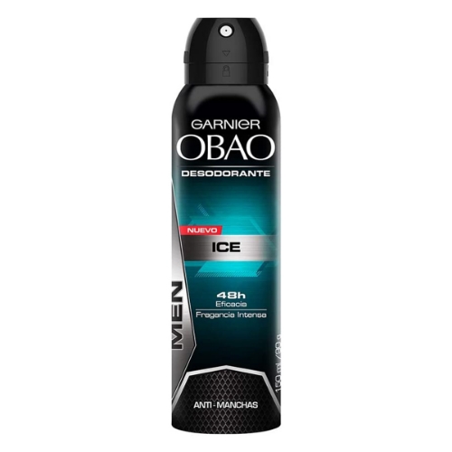 Imagen de Desodorante Obao Aerosol Ice Hombre  150 MLL