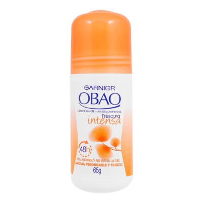 Imagen de Desodorante Obao Rol Intense Naranja Mujer 65 GRS