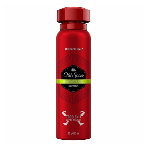 Imagen de Desodorante Old Spice Showtime En Aerosol Para Caballero  150 MLL