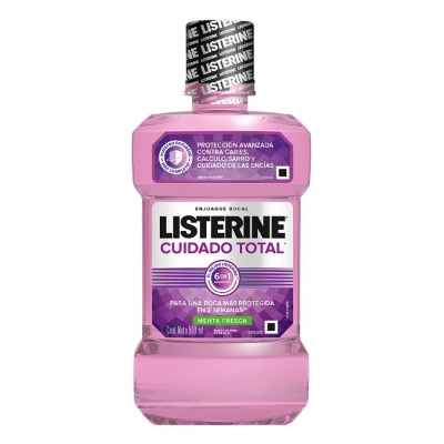 Imagen de Enjuague Bucal Listerine Cuidado Total 500 MLL