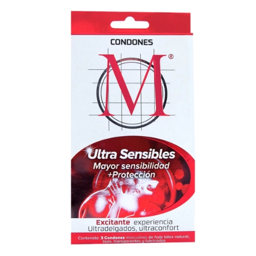 Imagen de Condón M Ultra Sensibles 3 PZS