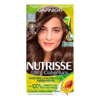 Imagen de Tinte Nutrisse 50 Castaño Claro Ultra Cobertura 1 PZS