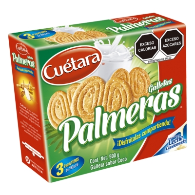 Imagen de Galletas Cuetara Palmeras 500 GRS