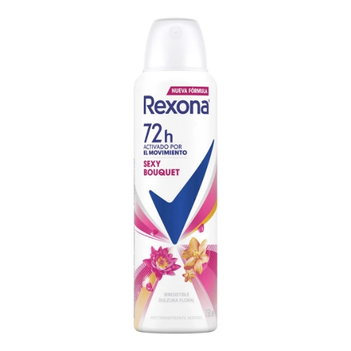 Imagen de Desodorante Rexona Sexy En Aerosol Para Mujer  150 MLL