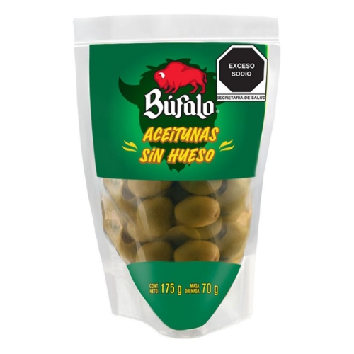 Imagen de Aceituna Sin Hueso Bufalo  175 GRS