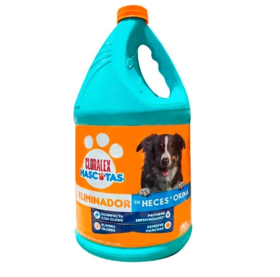 Imagen de Blanqueador Cloralex Mascotas Eliminador Heces/Orina 3.75 LTS