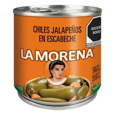 Imagen de Chiles Jalapeños La Morena 380 GRS