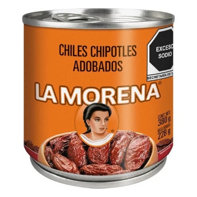 Imagen de Chiles La Morena Chipotle 380 GRS