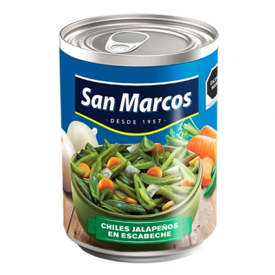 Imagen de Chiles San Marcos Jalapeños 380 GRS