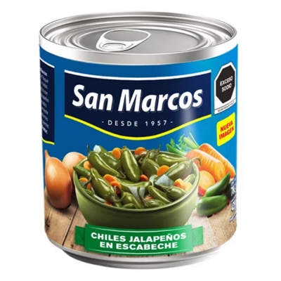 Imagen de Chiles San Marcos Jalapeños 780 GRS