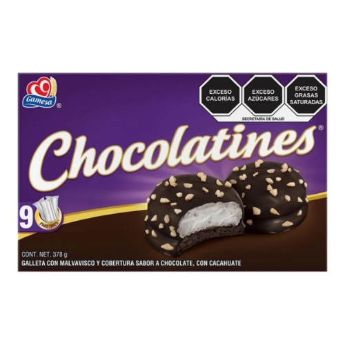 Imagen de Galleta Gamesa Chocolatines  378 GRS