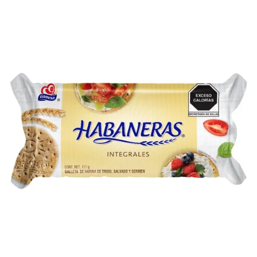 Imagen de Galleta Gamesa Habaneras Integral  117 GRS