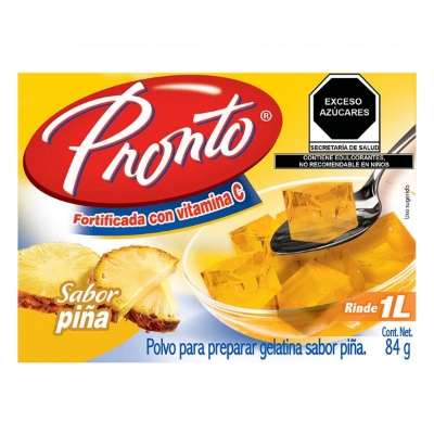 Imagen de Gelatina Pronto Piña 84 GRS