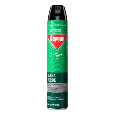 Imagen de Insecticida  Baygon Ultra Verde Aerosol 400 MLL