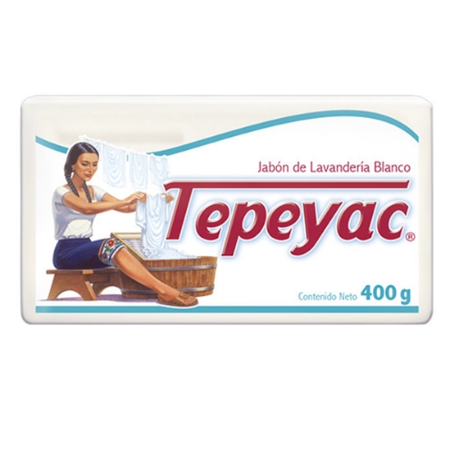 Imagen de Jabon Tepeyac Blanco Con Envoltura  400 GRS