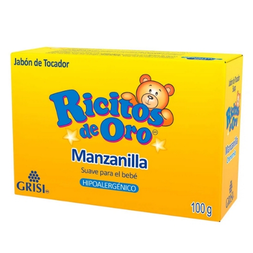 Imagen de Jabon De Tocador Grisi Ricitos Oro Manzanilla  100 GRS