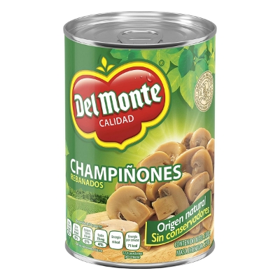 Imagen de Champiñon Rebanado Del Monte 380 GRS