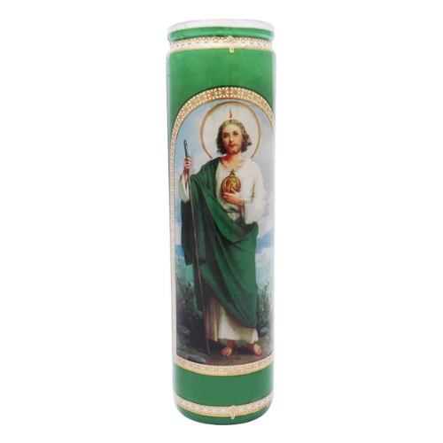 Imagen de Veladora Luz Eterna Imagen San Judas Tadeo  1 PZS