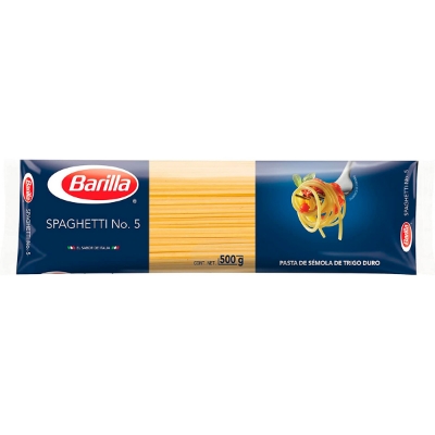 Imagen de Sopa Barilla Spagetti Mediano 500 GRS