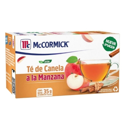 Imagen de Té Mccormick Canela A La Manzana 25 PZS