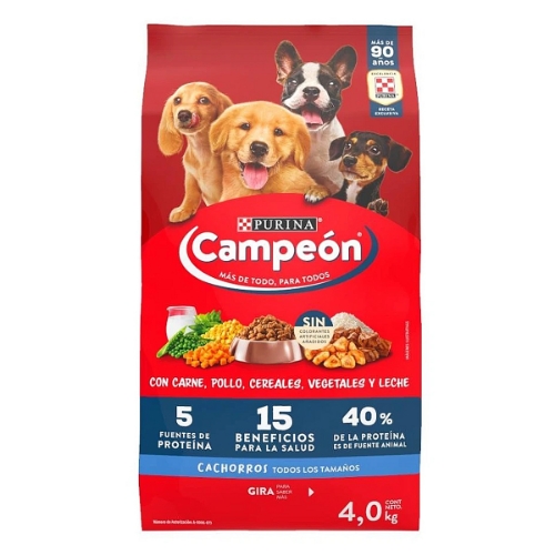 Imagen de Croquetas Campeón Cachorro  4 KGS
