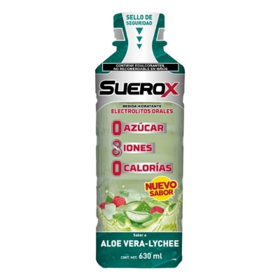 Imagen de Suerox 8Iones Aloe Vera Linch 630 MLL