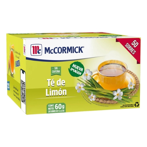 Imagen de Te Mc Limon  50 PZS