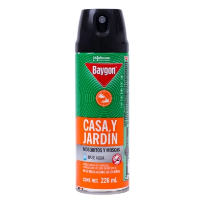 Imagen de Insecticida Baygon Casa y jardin Aerosol 226 MLL