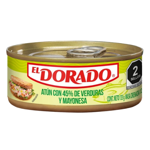 Imagen de Atun Dorado Con Verdura Y Mayonesa 135 GRS