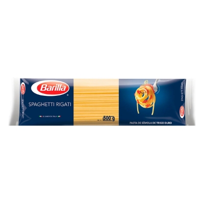 Imagen de Sopa Barilla Spaguetti Rigati 500 GRS