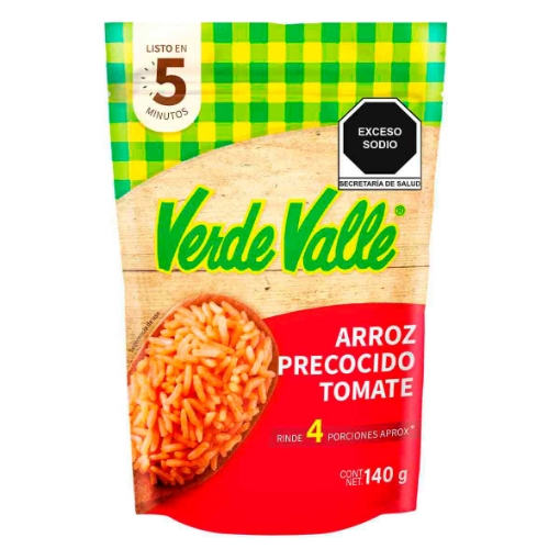 Imagen de Arroz Verde Valle Precocido Con Tomate  140 GRS
