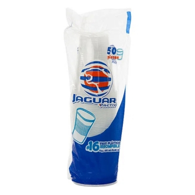 Imagen de Vaso Jaguar Plastico Barrilito #16 25 PZS