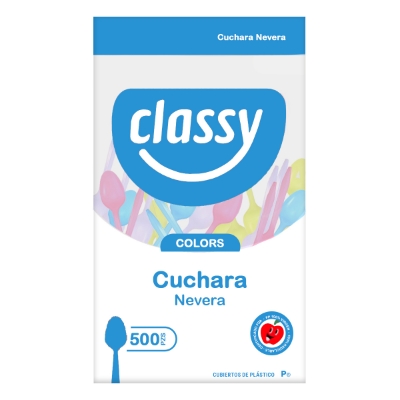 Imagen de Cuchara Classy Nevera Colors 500 PZS