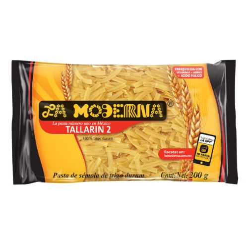 Imagen de Sopa La Moderna Tallarín N2 200 GRS